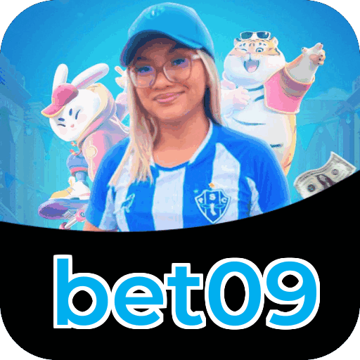 Interface do aplicativo bet09 mostrando jogos disponíveis no iOS e Android